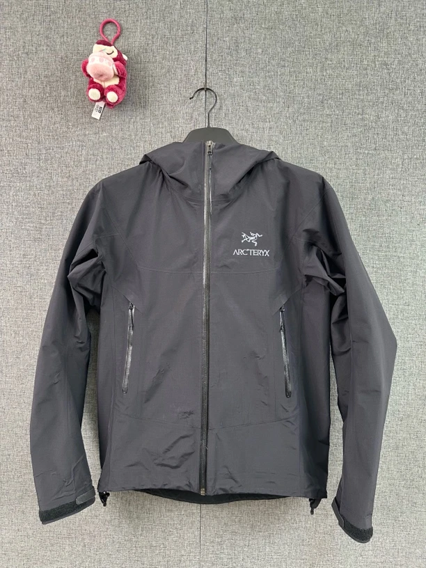 90新 ARC'TERYX/始祖鸟 XS码/Beta SL 黑色冲锋衣/r283