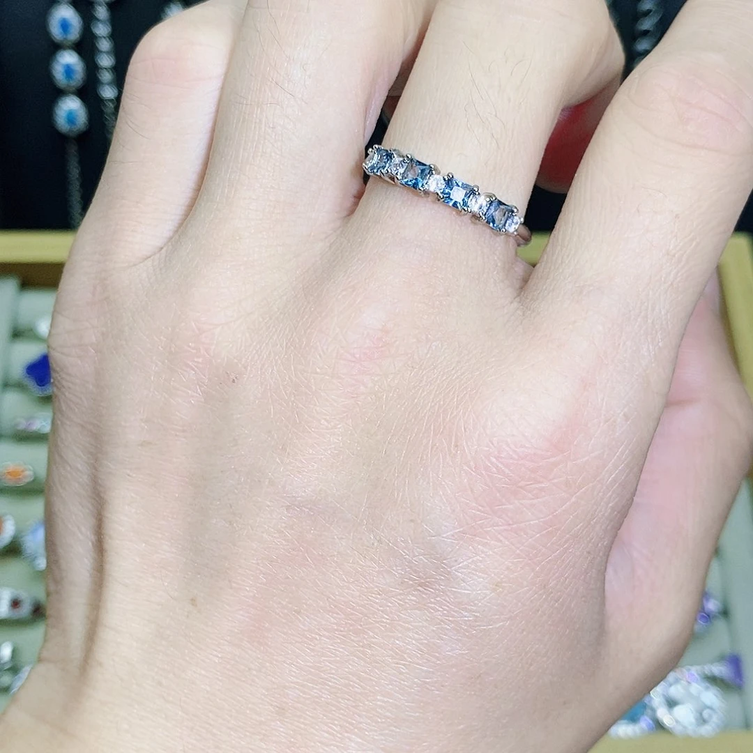 未镶嵌戒指托帕石