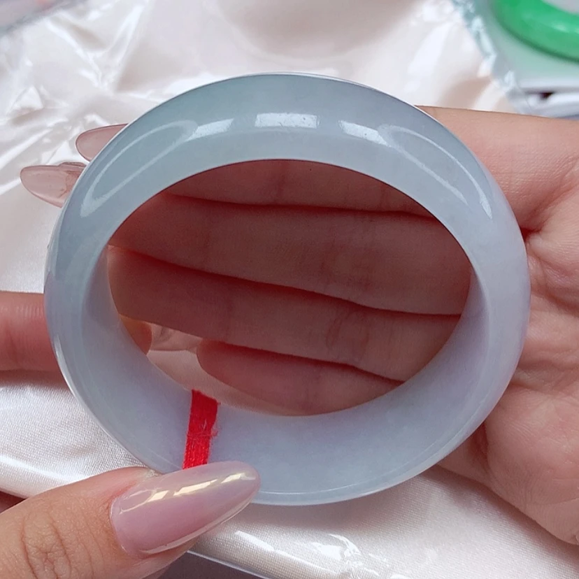 【闪购商品】翡翠手镯未镶嵌57圈卡宽20