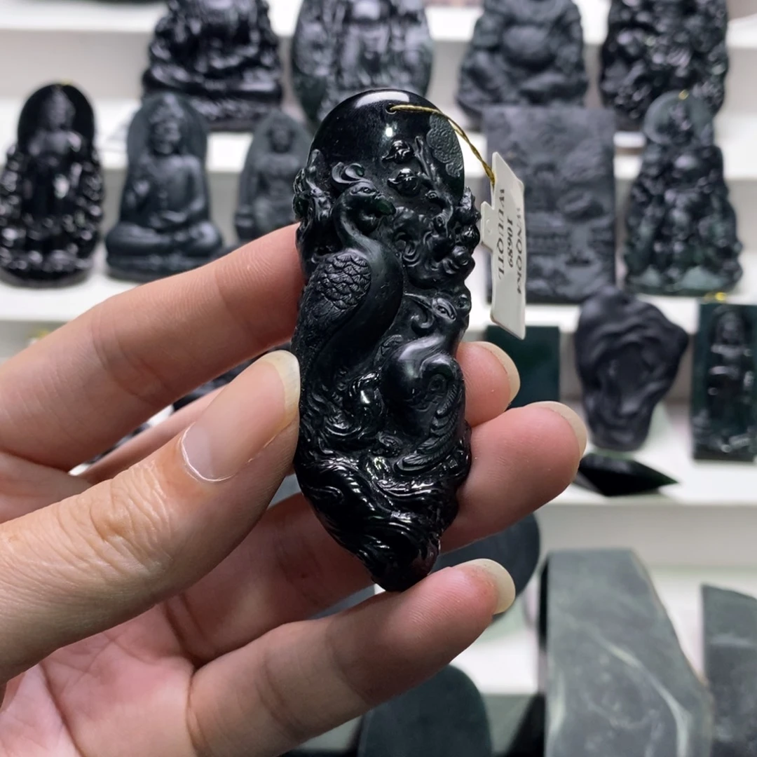 未镶嵌定制翡翠凤凰