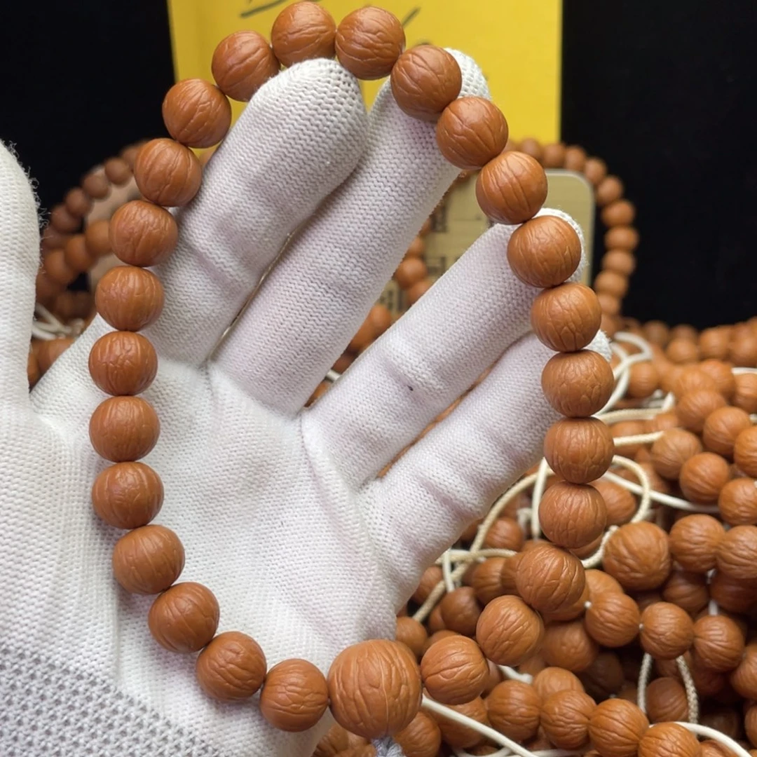 想***通猴头核桃手串聚宝盆