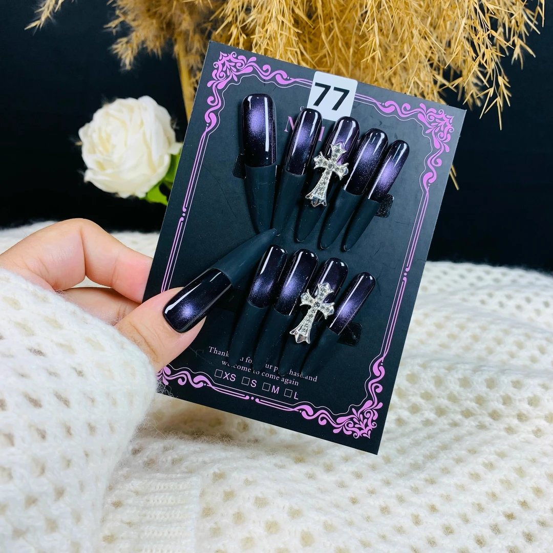 「11-100链接」秋冬新款轻奢高定纯欲纯手工穿戴甲美甲