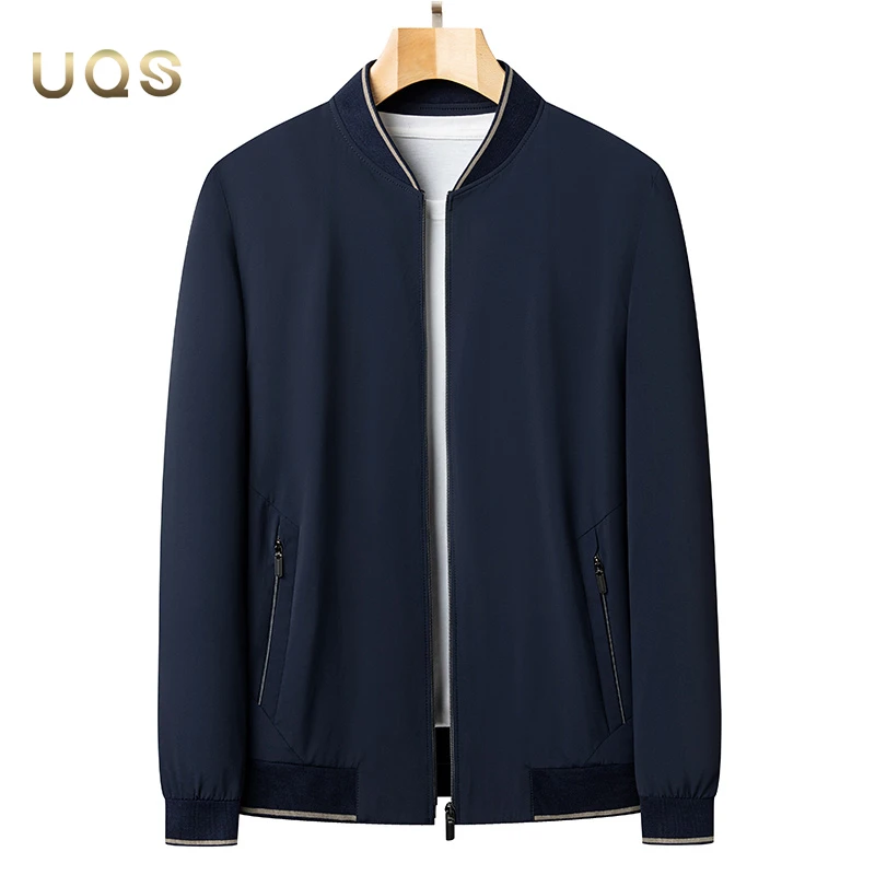 行政夹克男士秋季新款商务休闲简约通勤日常百搭中青年上衣外套款