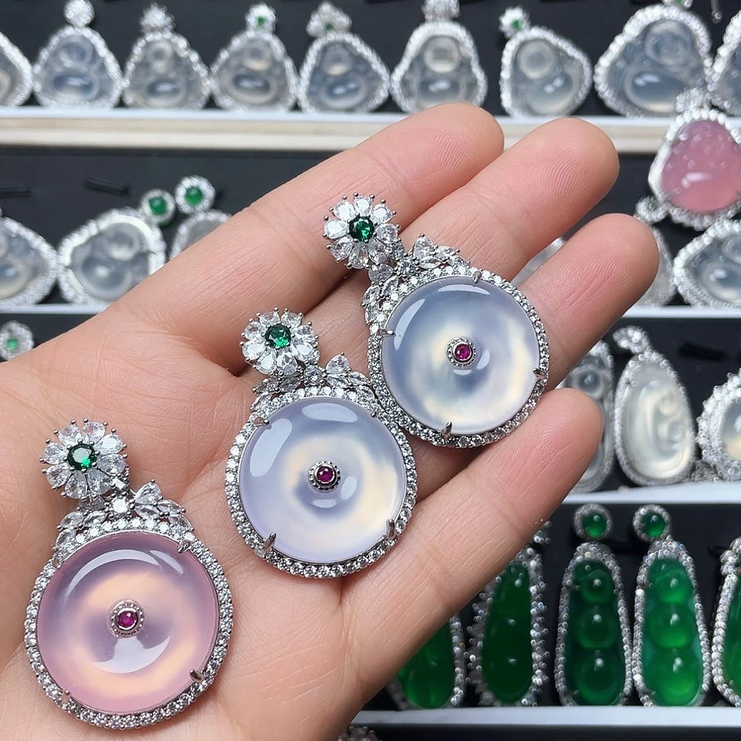 玛瑙/玉髓颈饰合金Ö*