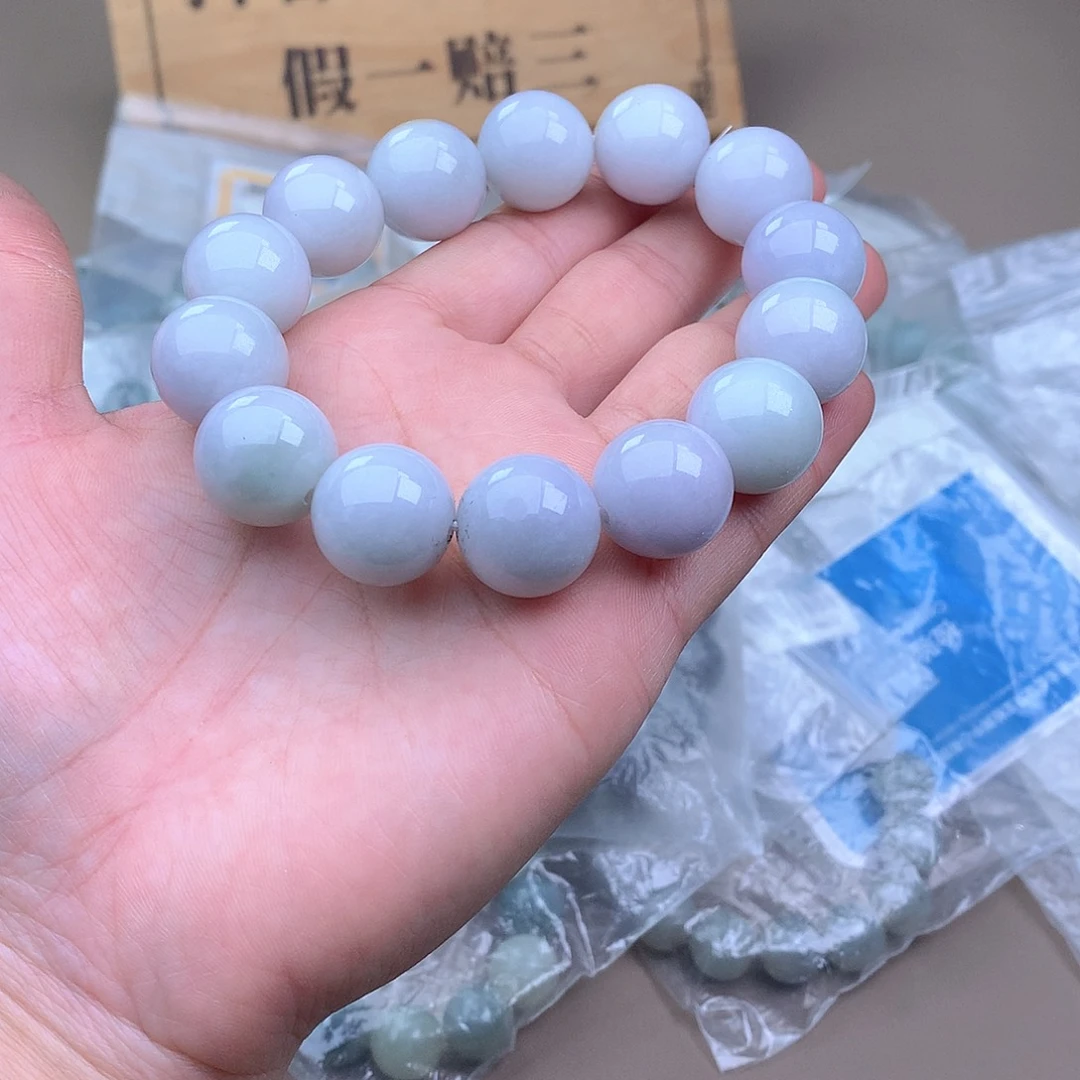 未镶嵌手串定制翡翠