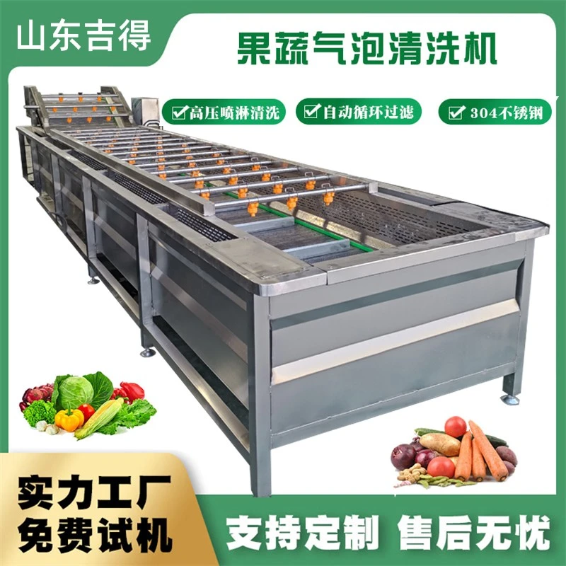 气泡清洗机 香菇清洗机 果蔬气泡清洗机 农作物清洗设备厂家