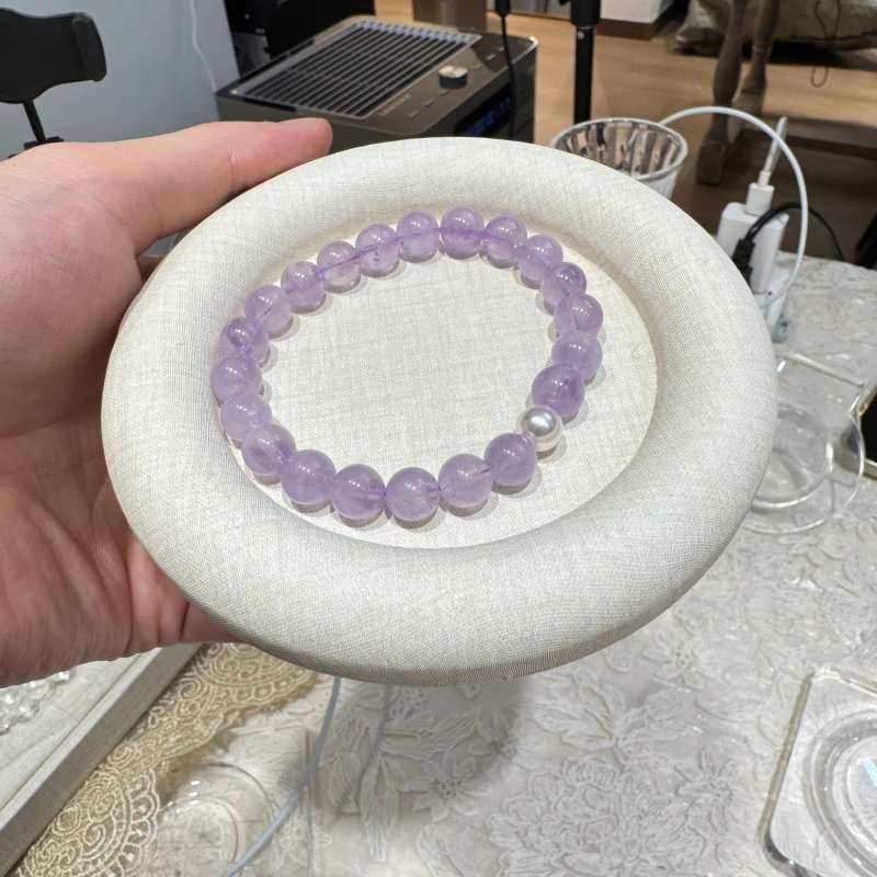 天然紫水晶手串 均微瑕多样性发其一 Z29