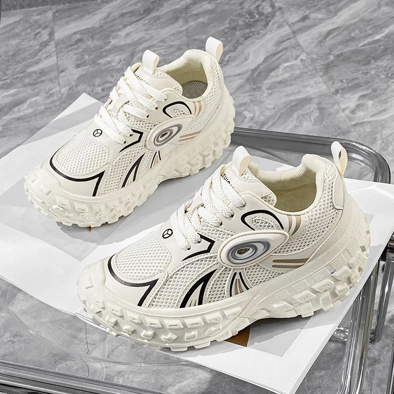 情侣秋冬新款休闲时尚百搭厚底运动老爹鞋L16