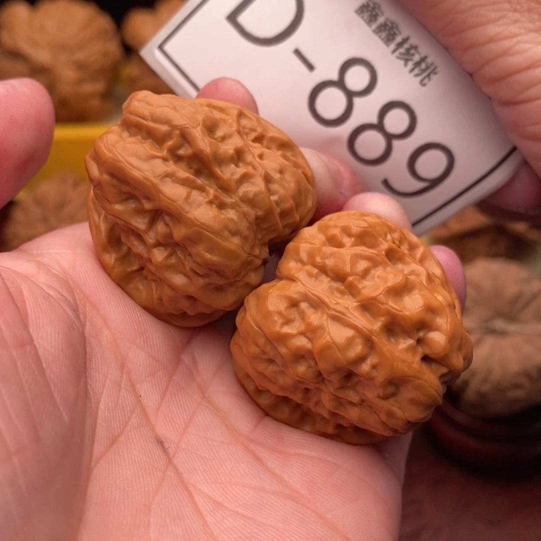 文玩核桃把件开背蛙34