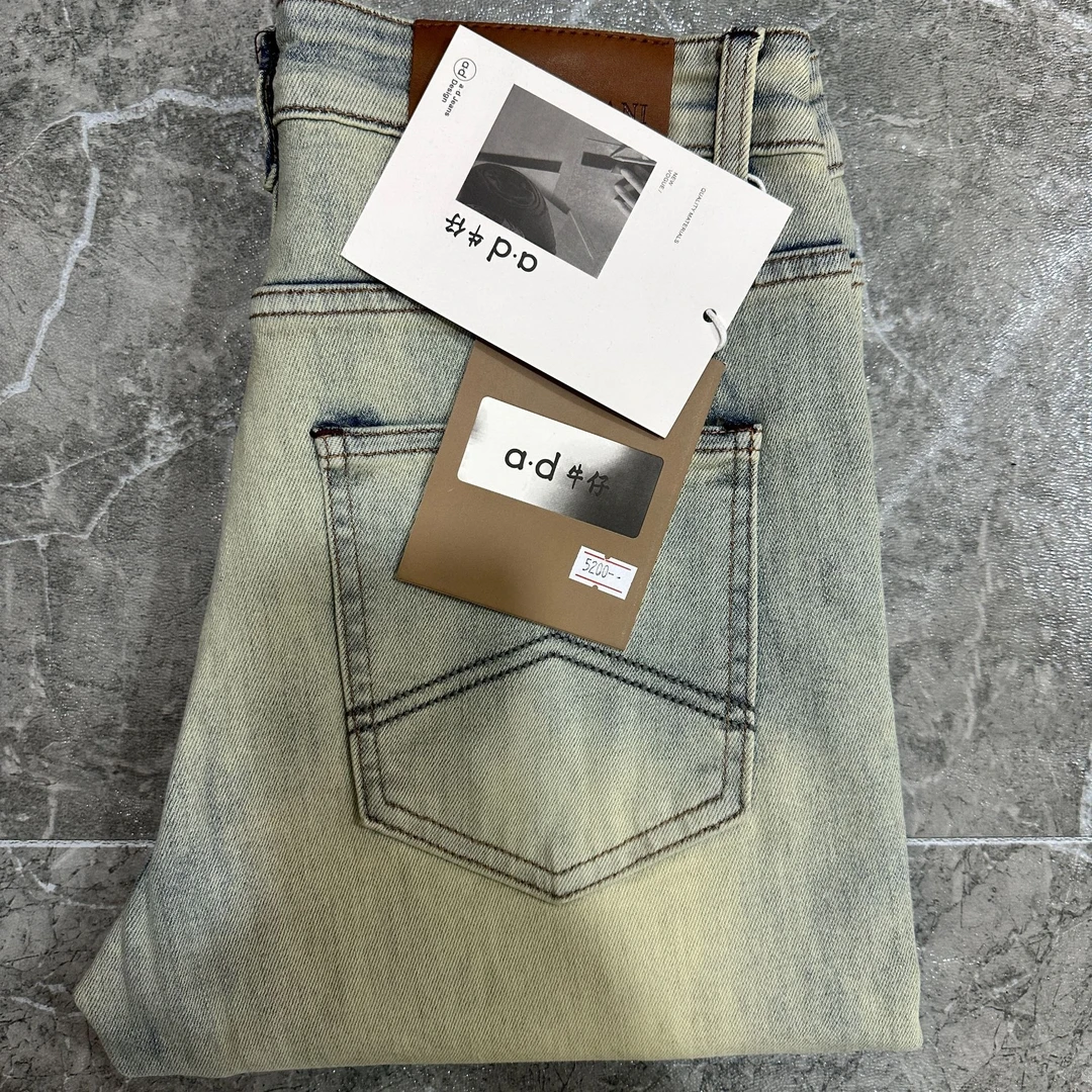 男士休闲牛仔裤时尚百搭修身潮流5200