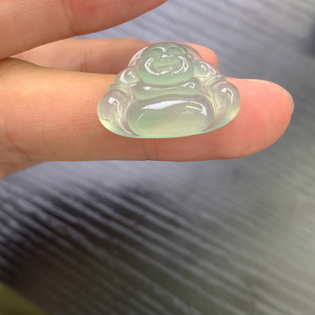 翡翠裸石翡翠佛公