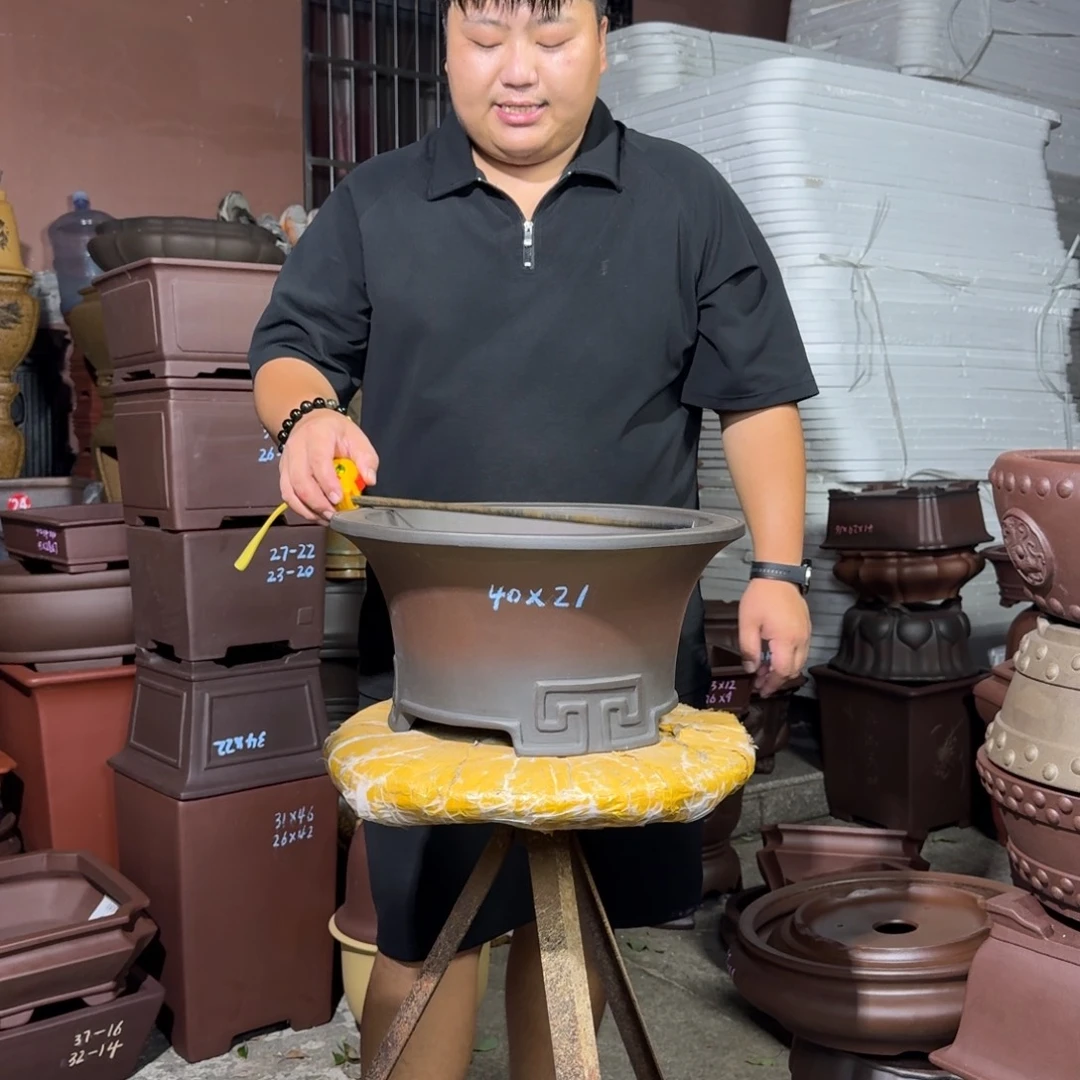 紫砂花盆紫砂花盆