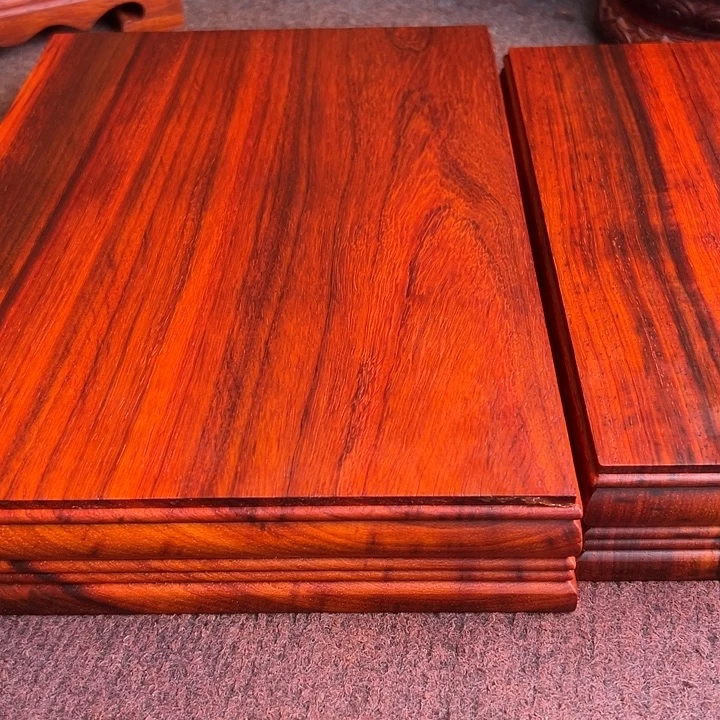 无***水非洲紫檀（红花梨）