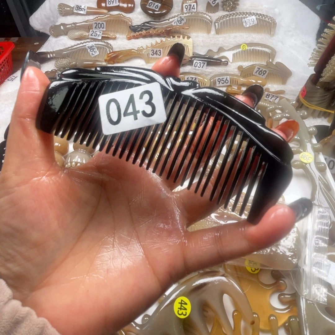 用***7牛角梳牛角福利款