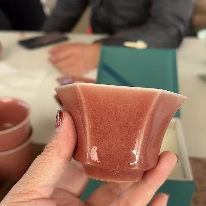 龙泉云间青瓷小米茶器