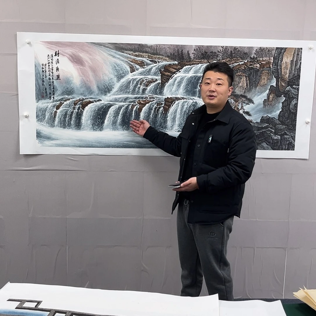 国画宣纸国画作品纯手绘
