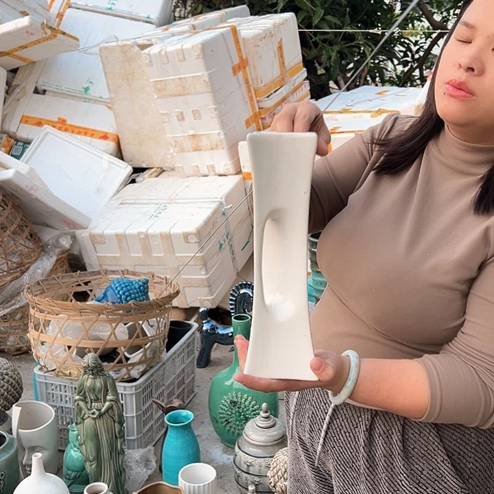 瓶高度30厘米口径5厘米微瑕捡漏