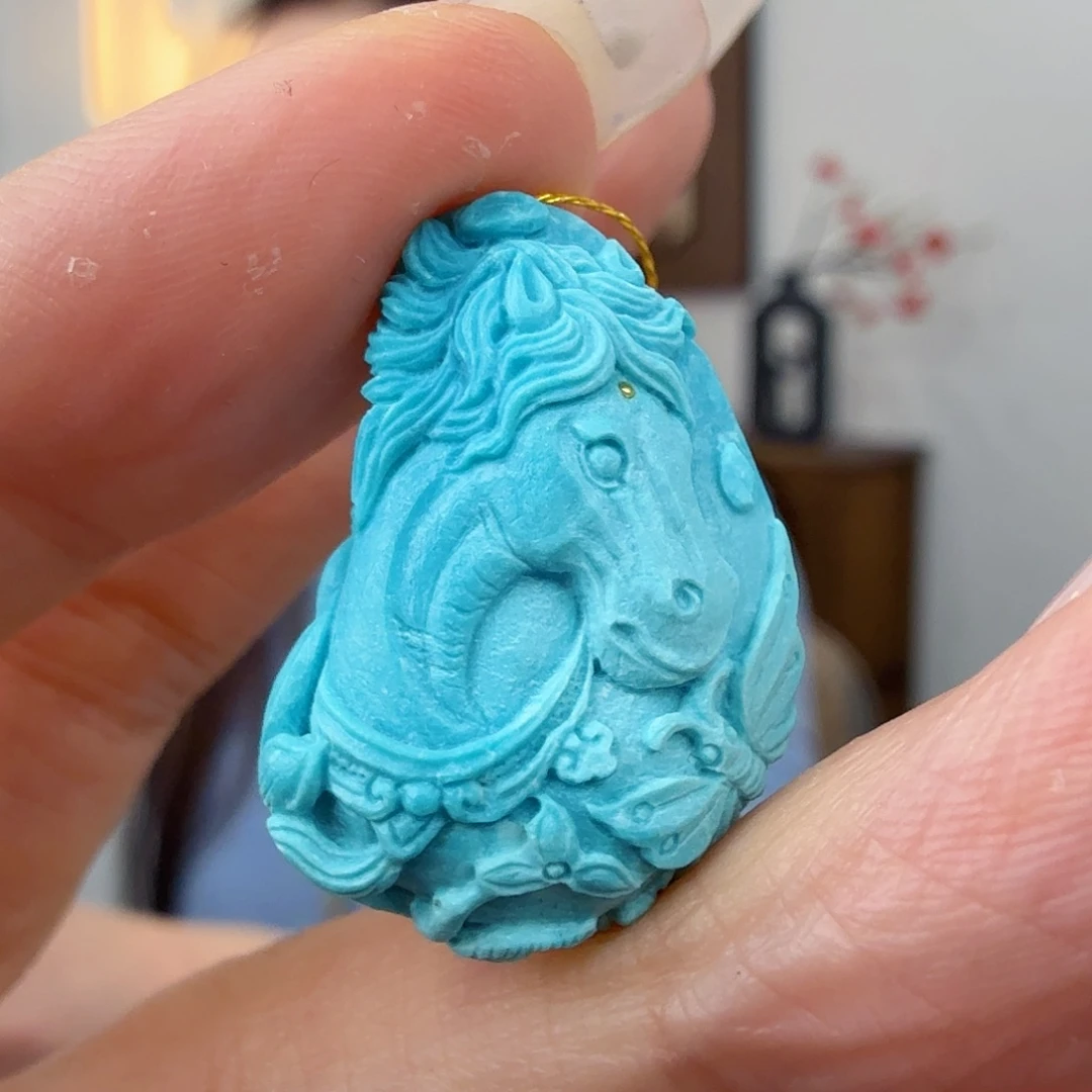 绿松石未镶嵌珠宝奇石