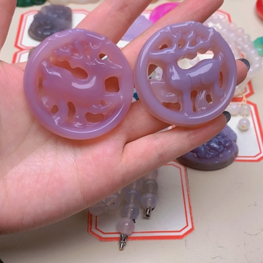 【闪购商品】未镶嵌玛瑙/玉髓珠宝半成品艾*