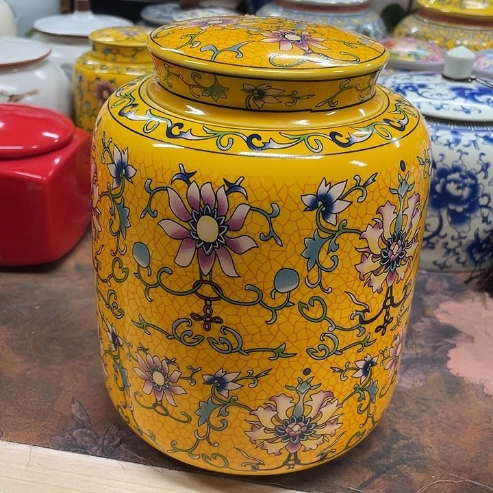 陶瓷罐密封罐茶叶罐储物罐