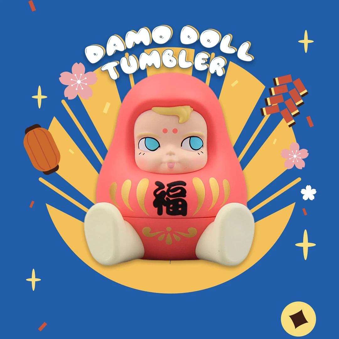 【开盒不退不H】正版森森SAMSAM 达摩套娃不倒翁盲盒摆件潮玩手办