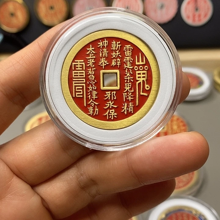 铜现代仿制工艺文创铜币