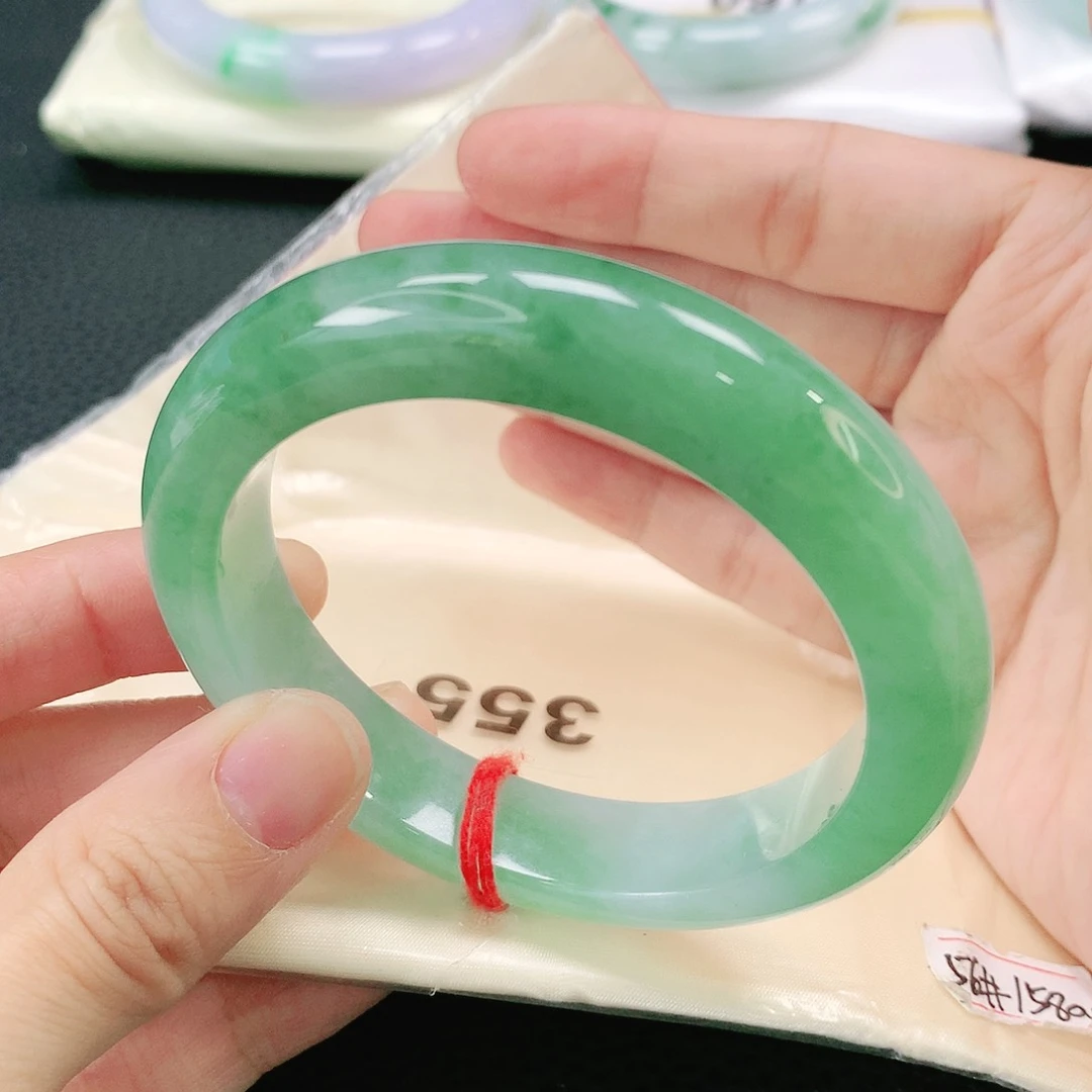 未镶嵌手镯翡翠缅甸56