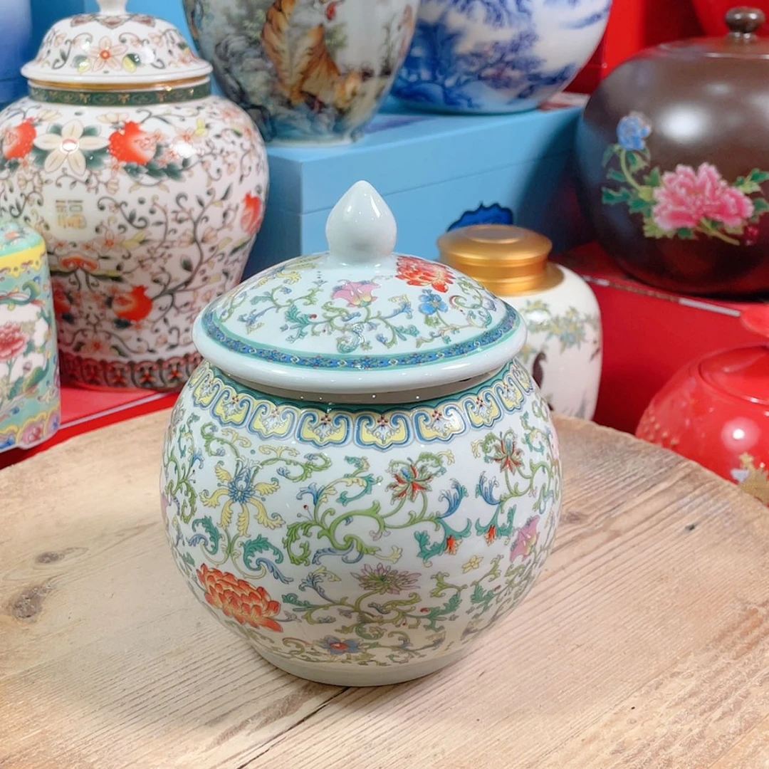 【闪购商品】罐陶瓷茶叶罐密封罐