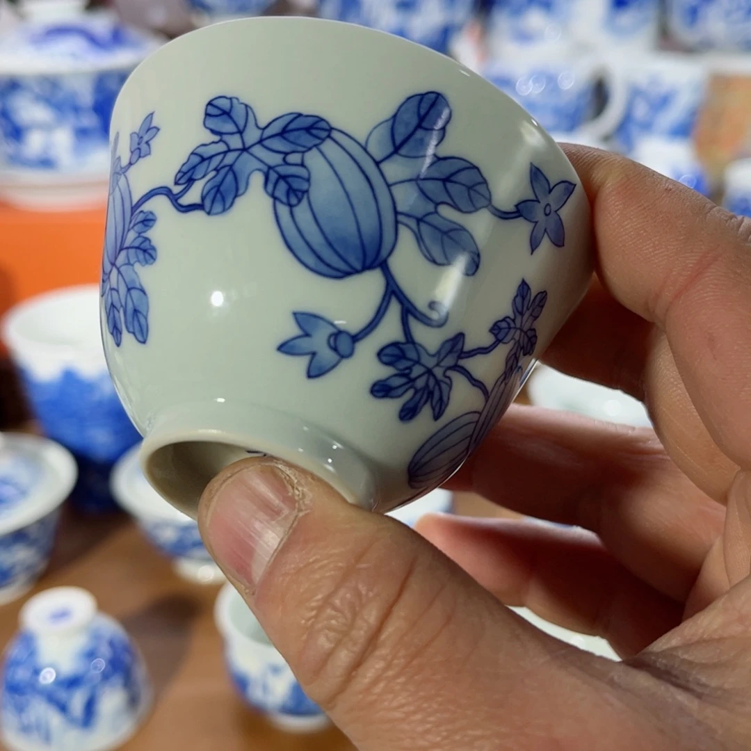 杯子手工手工绘陶瓷，