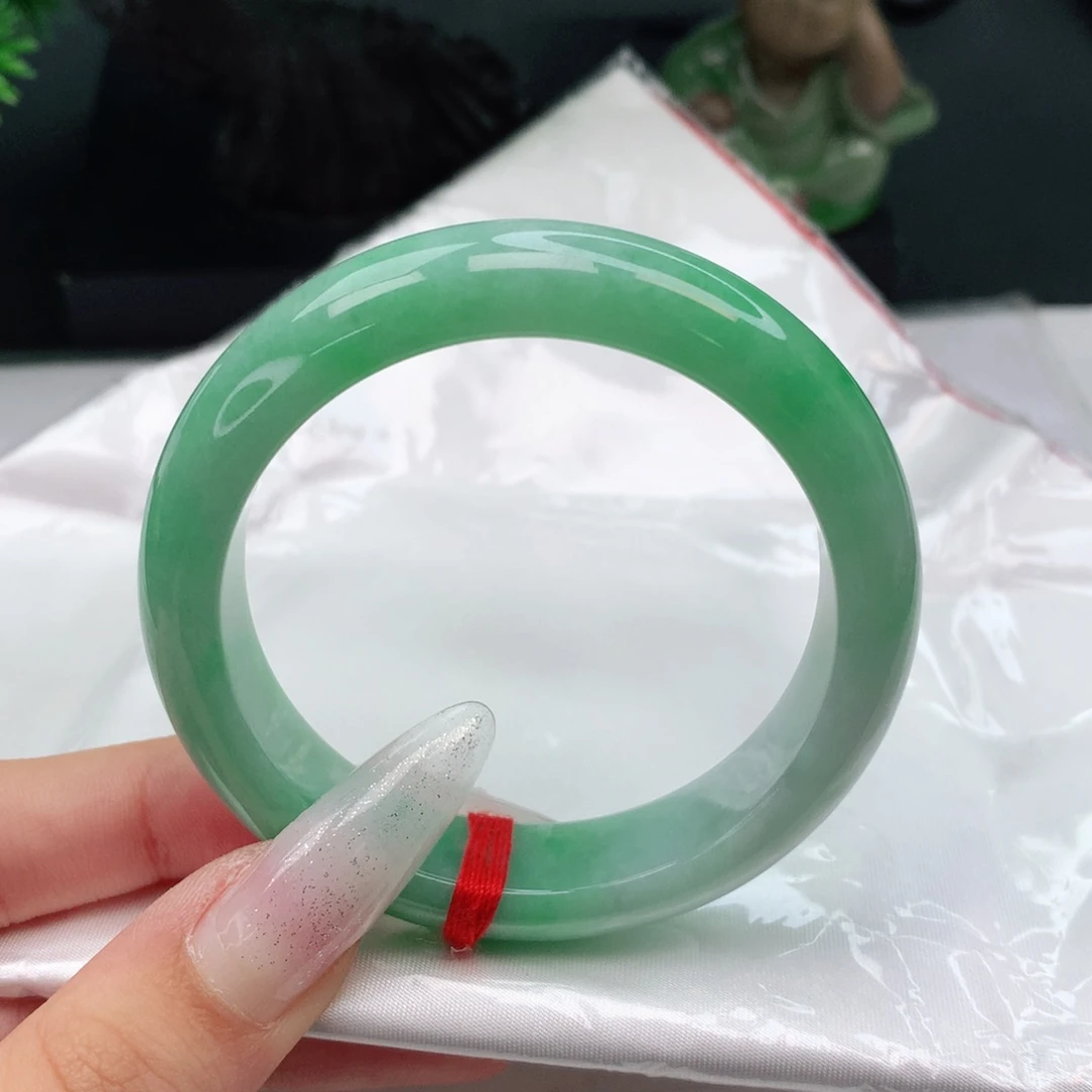 未镶嵌手镯翡翠正圈51
