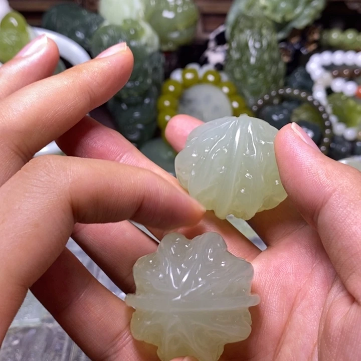 岫玉未镶嵌岫玉挂件