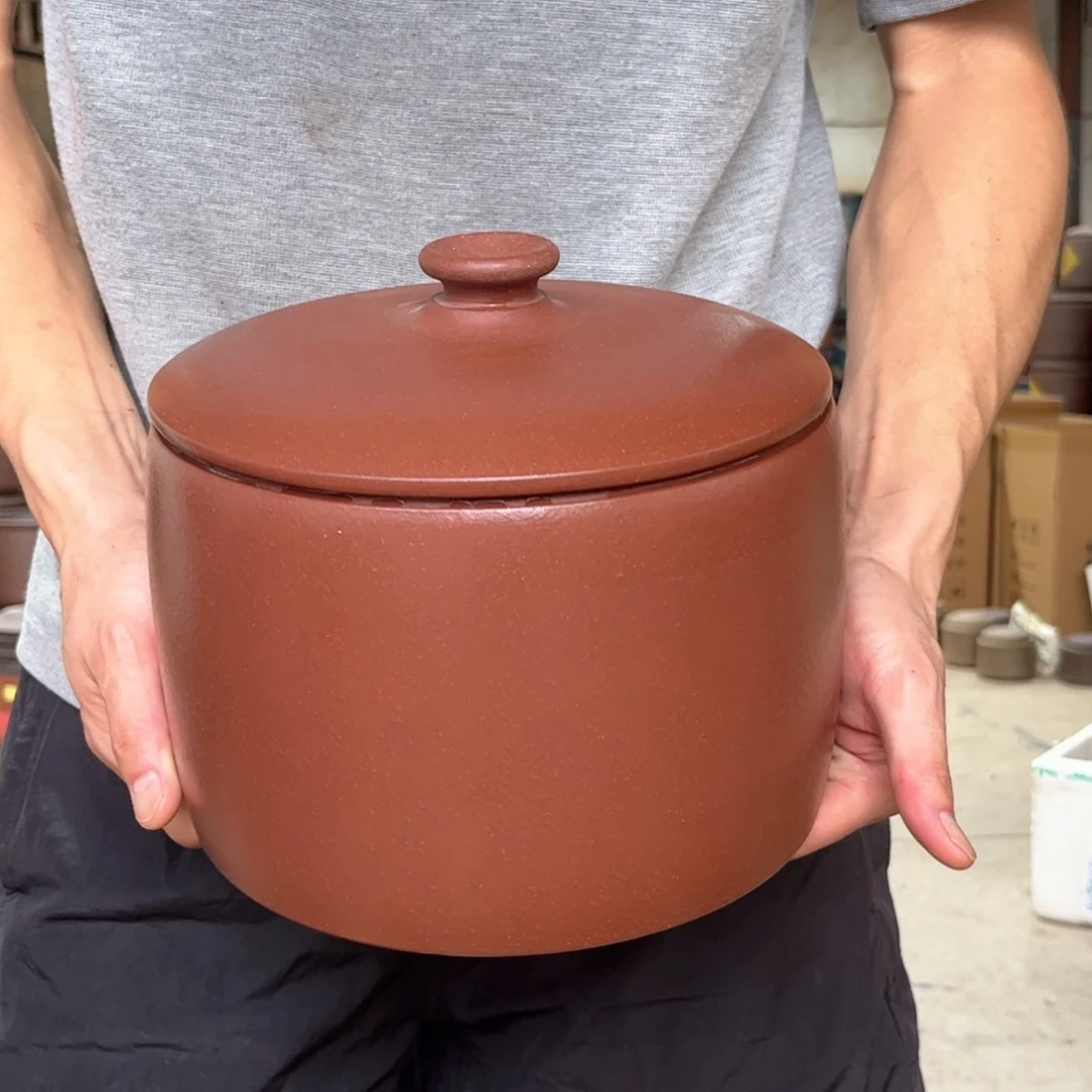 紫砂茶叶罐5饼茶叶罐