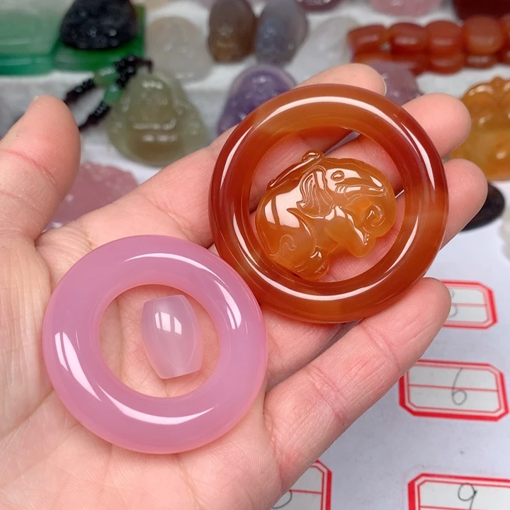 玛瑙/玉髓颈饰未镶嵌轩****亲