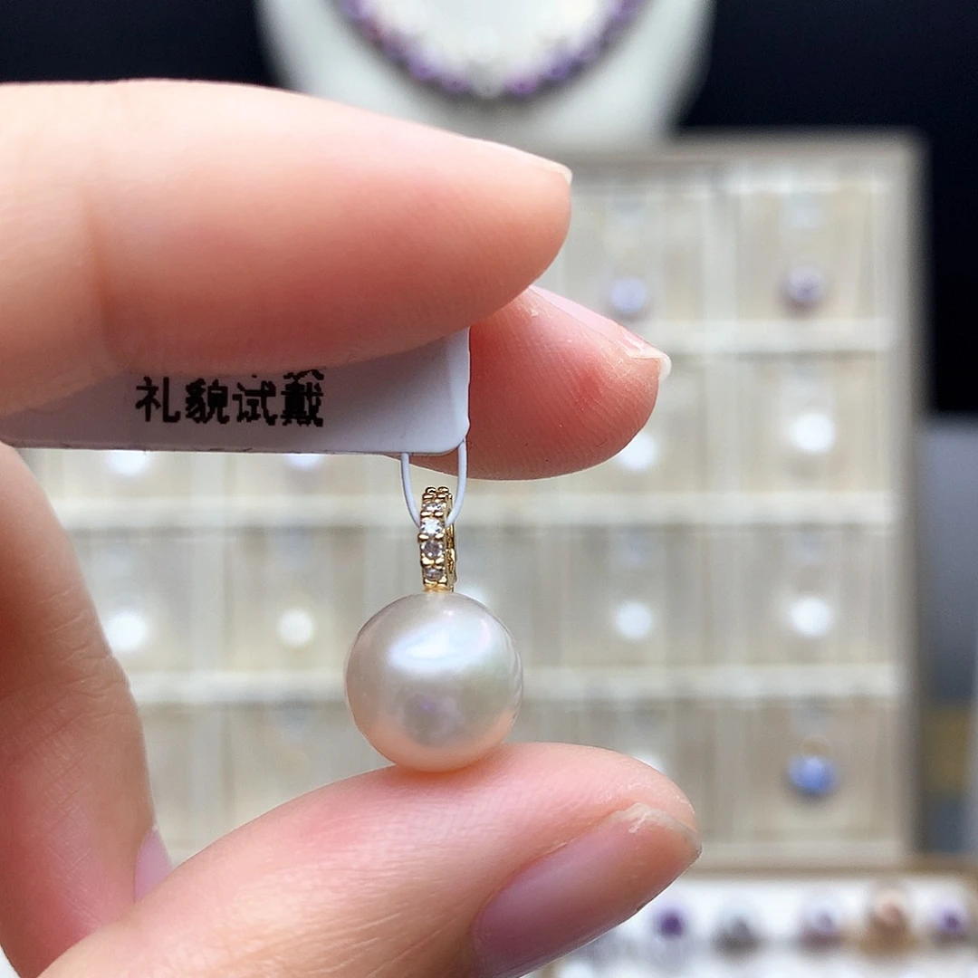 合金颈饰淡水珍珠