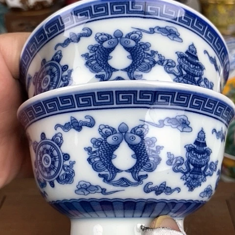 景德镇陶瓷藏式茶碗