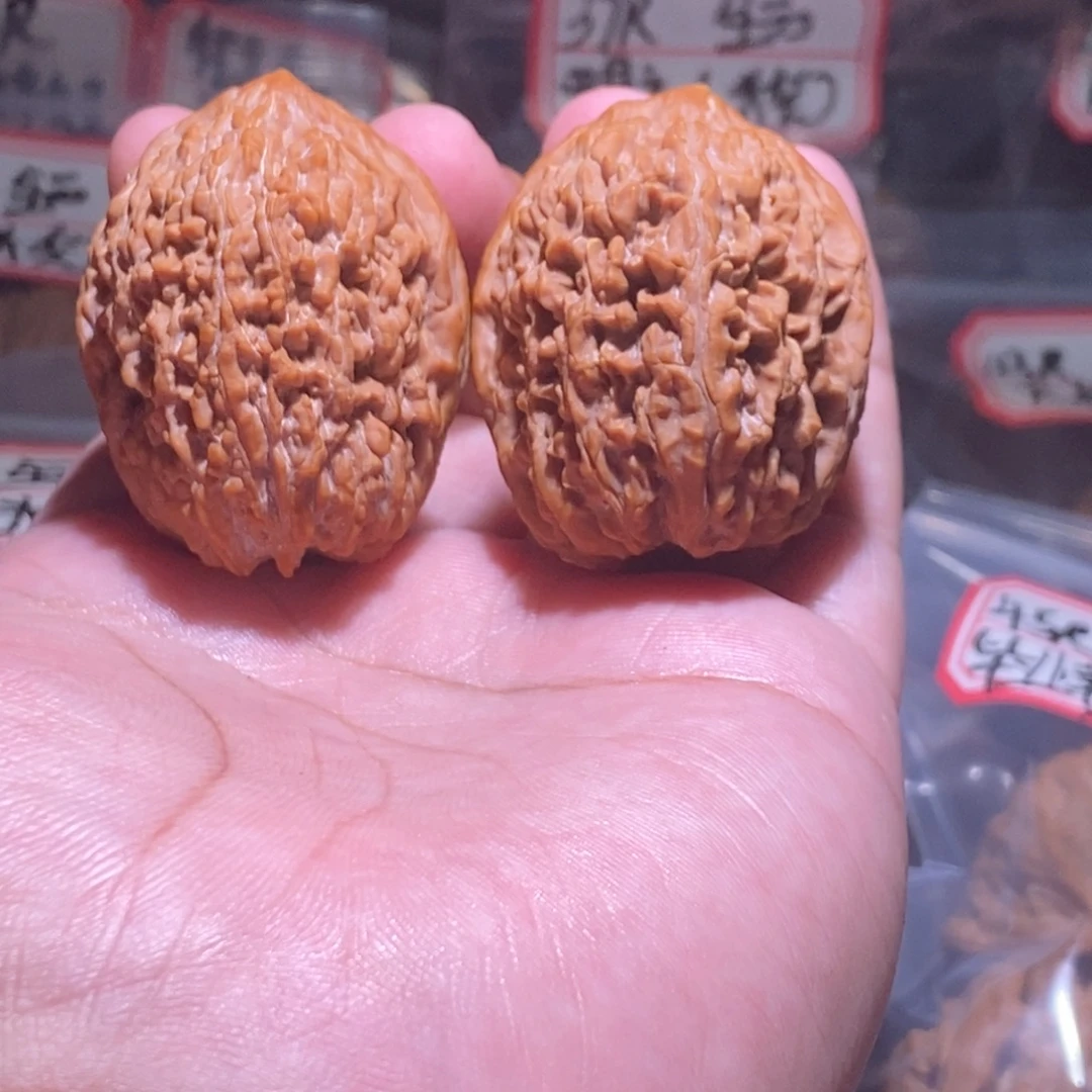 莱***器吊坠文玩核桃34全品大蒜头