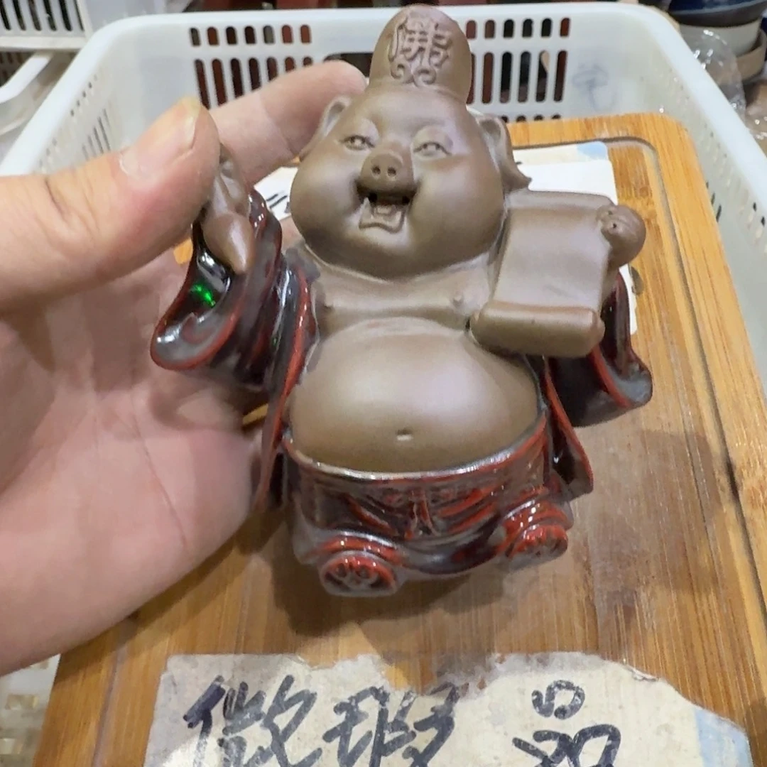 微瑕疵介意勿拍陶瓷器皿B065