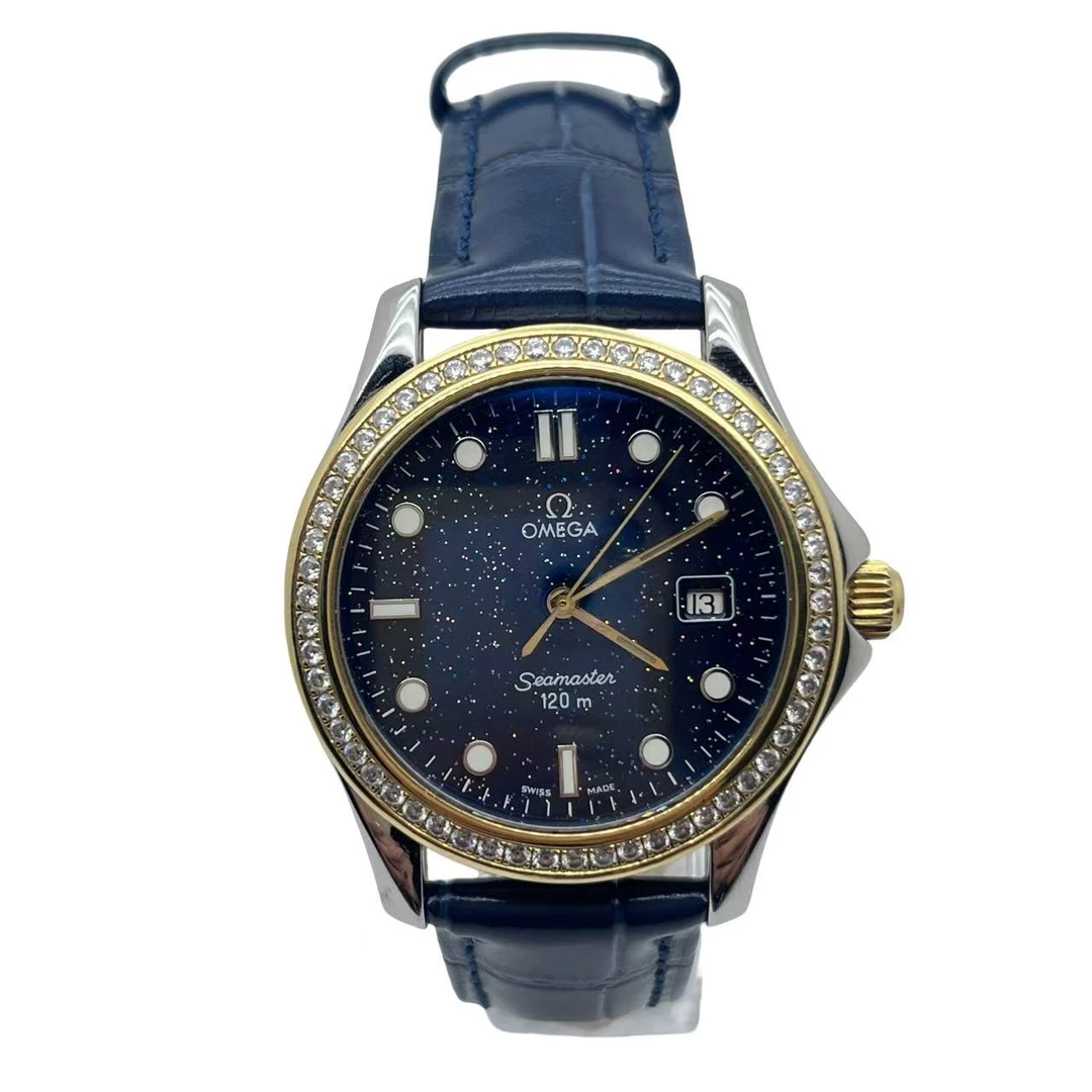95新 Omega/欧米茄  12501/表带扣后配/外圈后镶钻/后升级盘/36盘