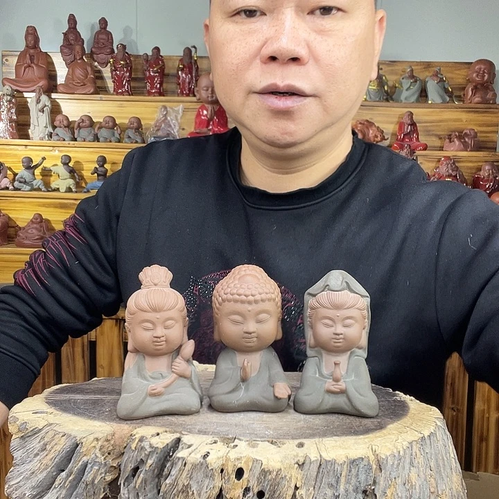 茶宠紫砂茶宠摆件