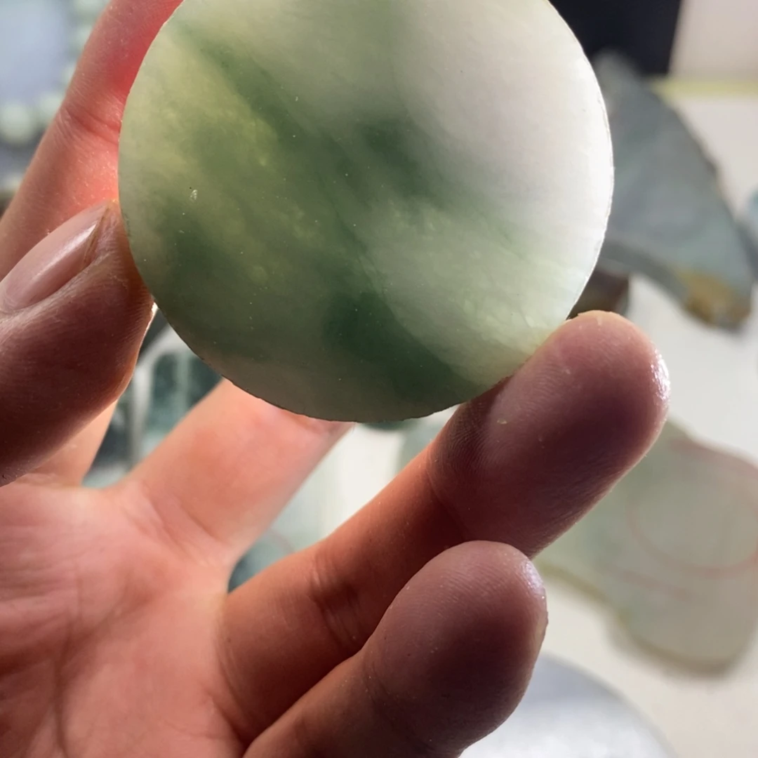 翡翠散珠天然缅甸翡翠a货29