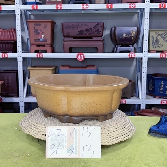 紫砂花盆宜兴紫砂厂