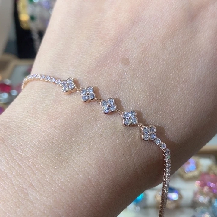 66锆石（处理）手链