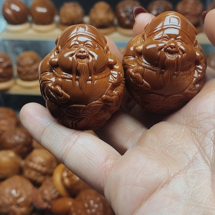 有***魂手串/手链橄榄核财神