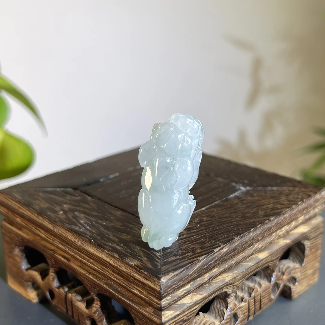 JCA26-018  天然缅甸A货翡翠 貔貅