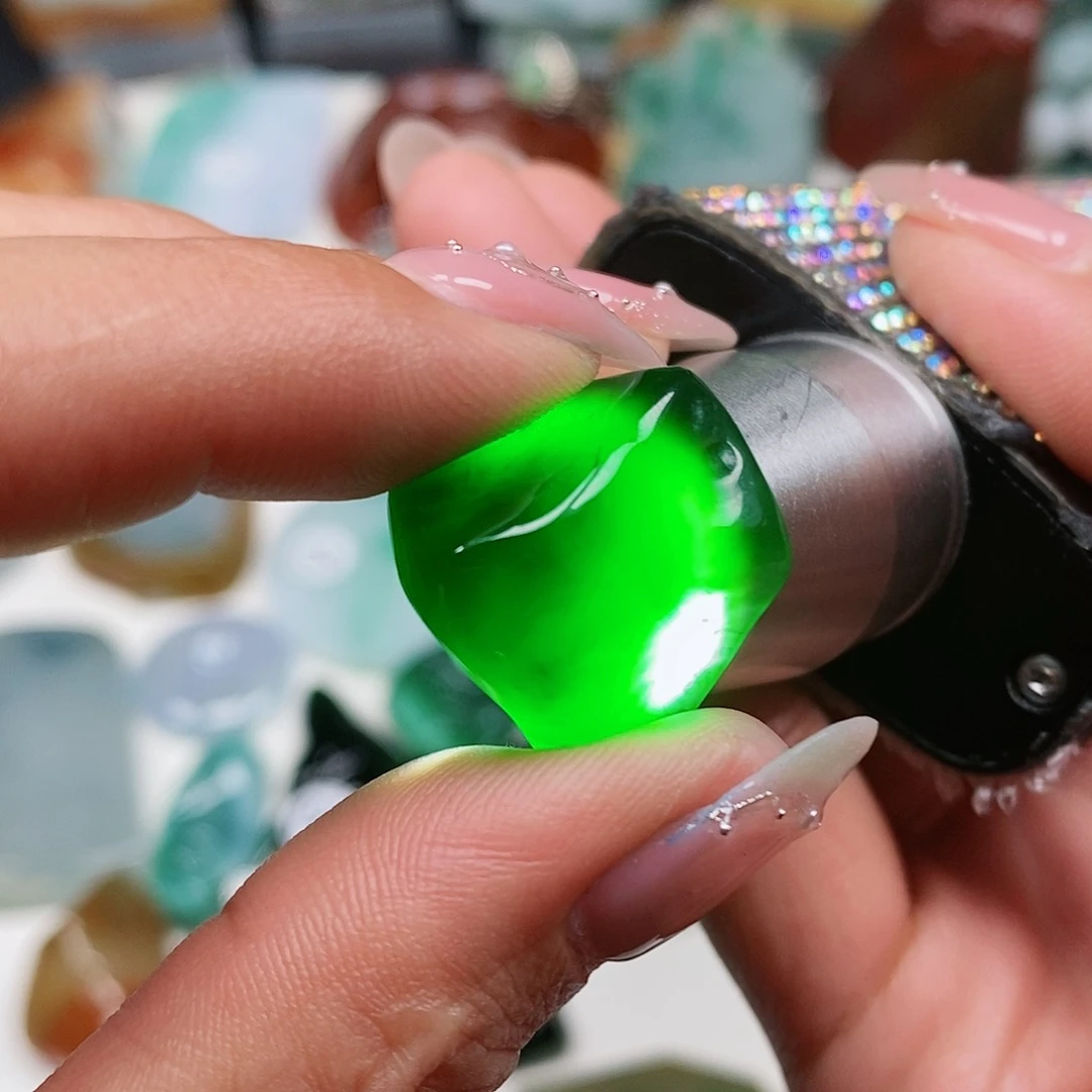 未镶嵌定制翡翠缅甸天然翡翠挂件貔貅，金蟾包工