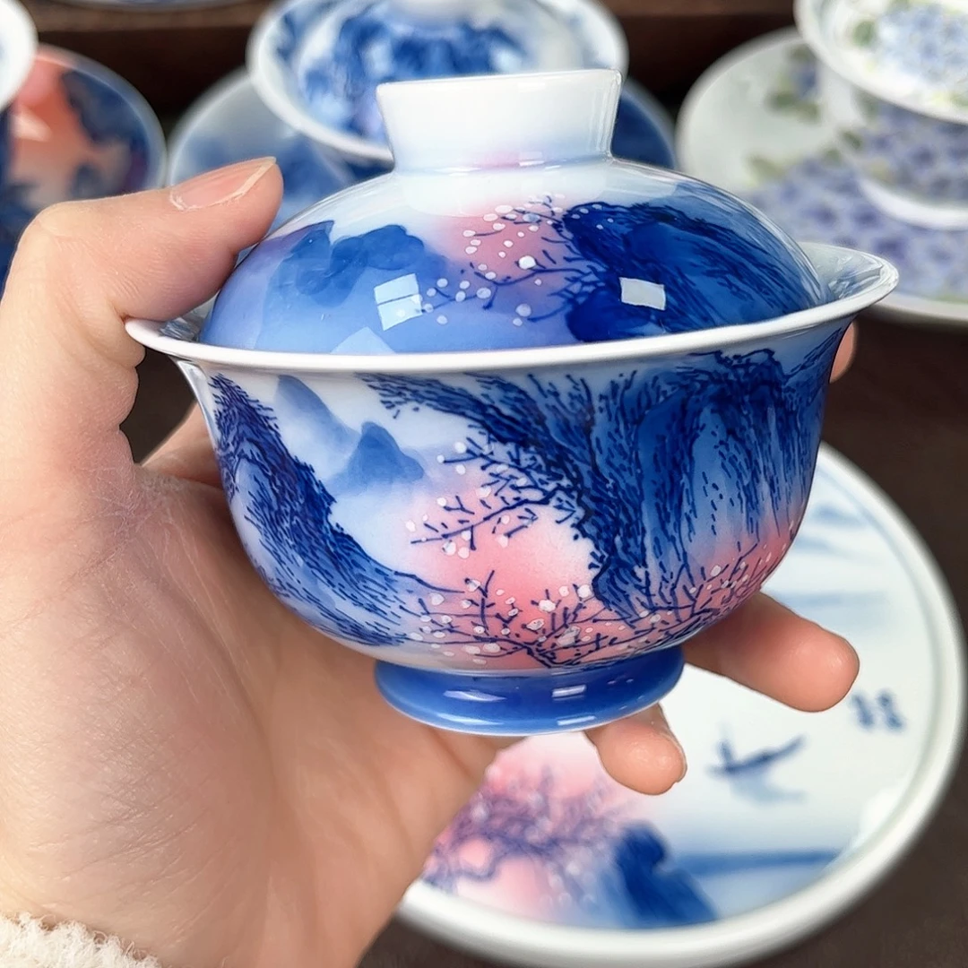 手绘高温瓷器瓷器
