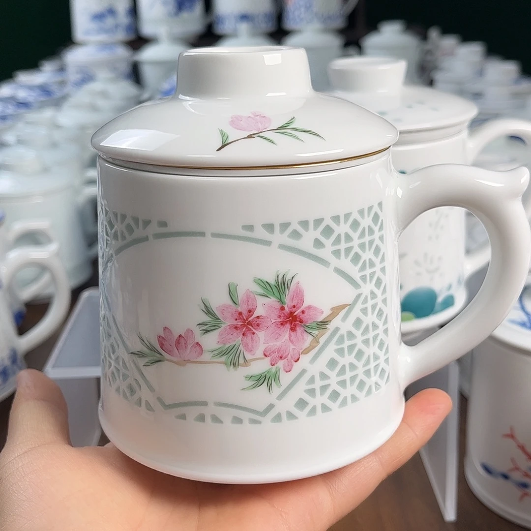小***小景德镇高温瓷家用陶瓷手绘