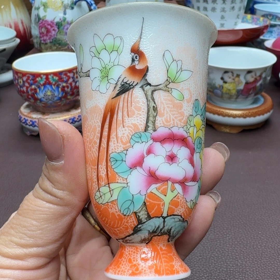 瓷片景德镇仿古手工制作精品展示