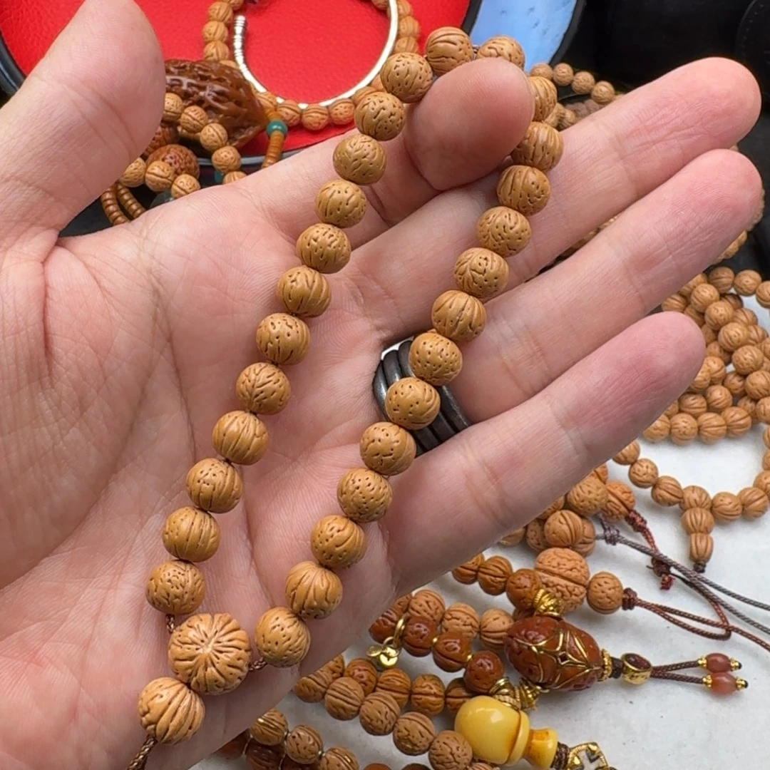 凤眼菩提吊坠手串
