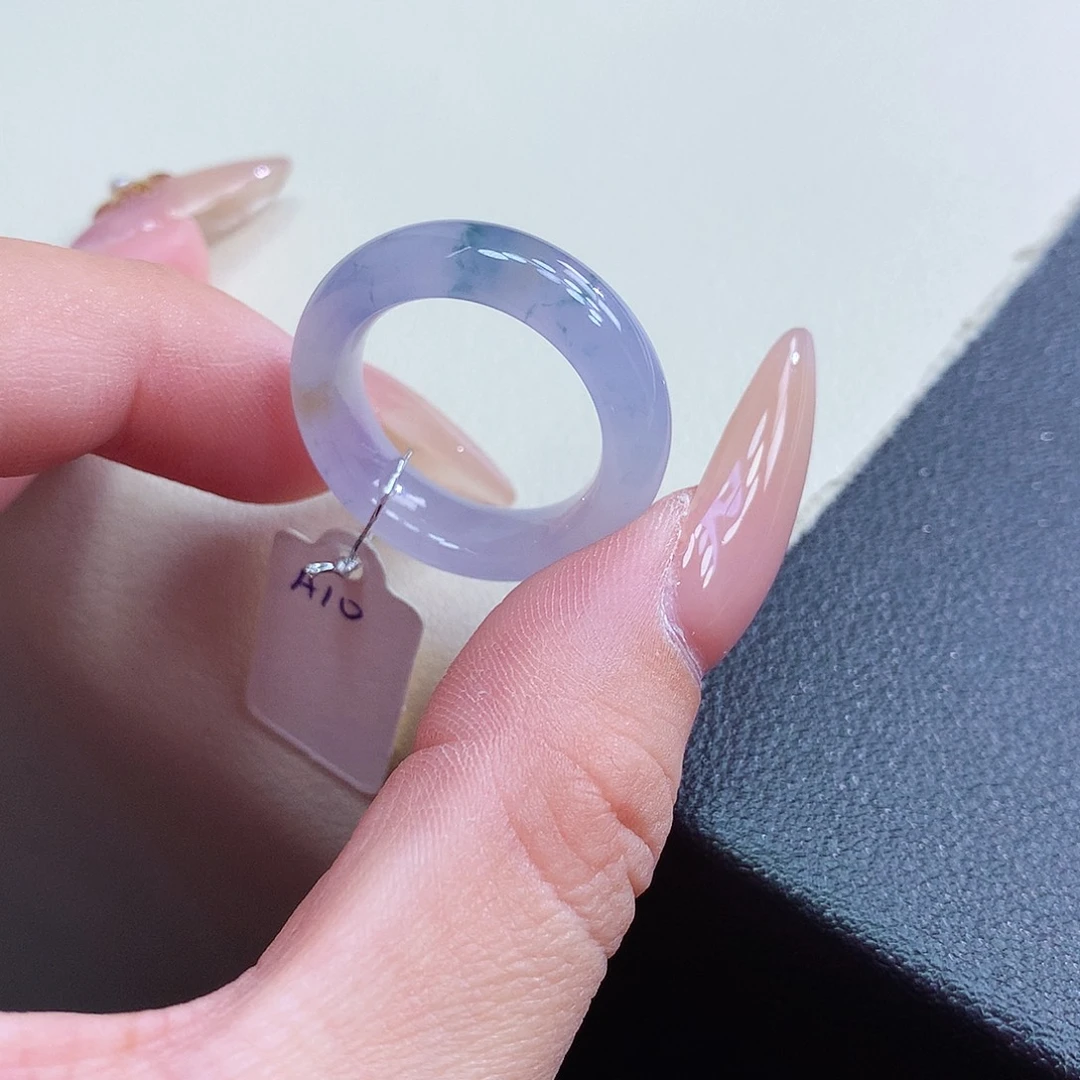 未镶嵌戒指翡翠14-15号